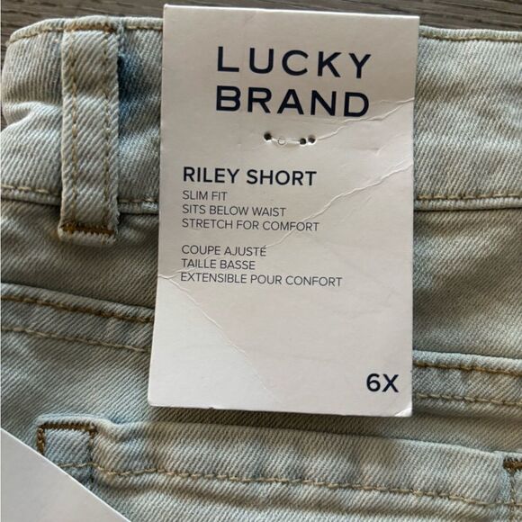 Lucky brand Riley shorts with adjustable waist band - Picture 4 of 4